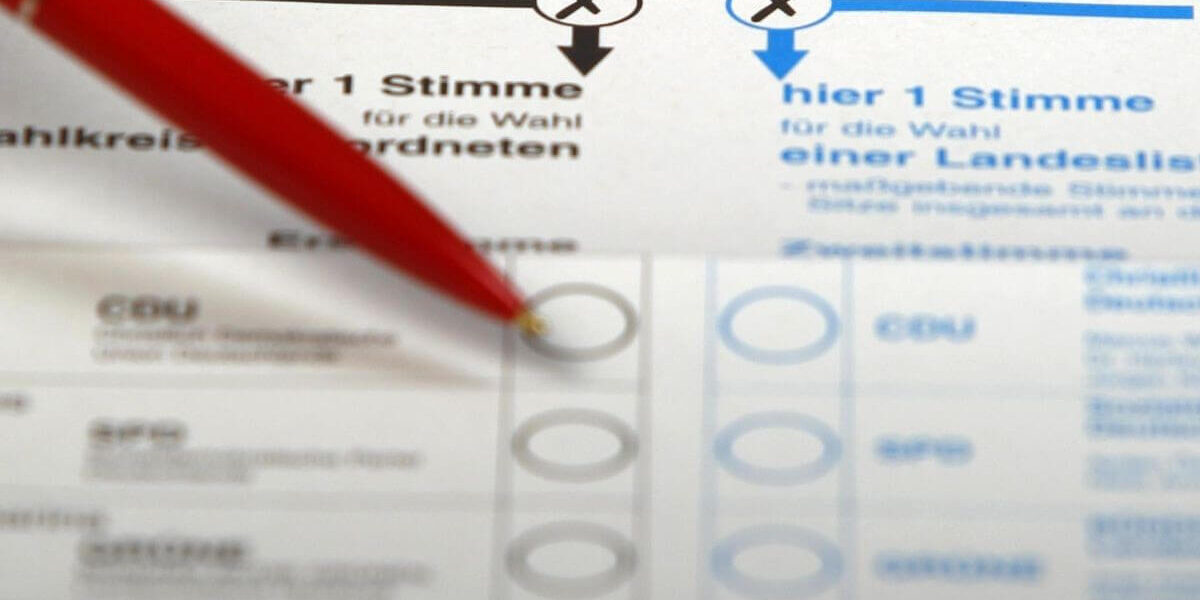Wie wähle ich bei der Bundestagswahl