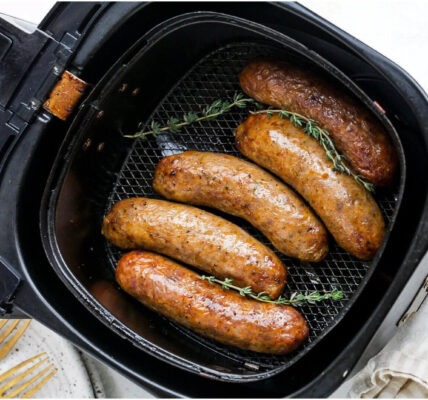 Bratwurst im Airfryer