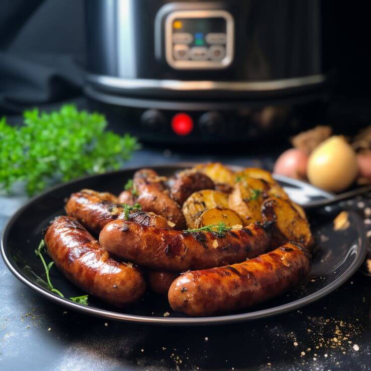 Bratwurst im Airfryer