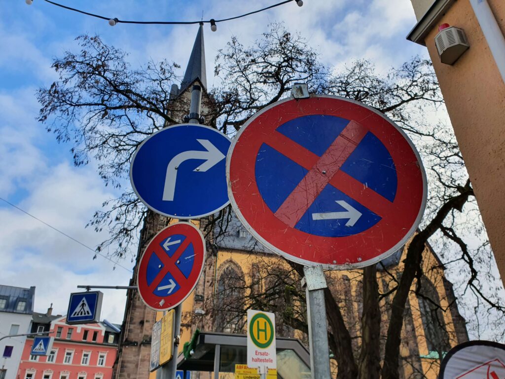 Wo ist das Halten verboten