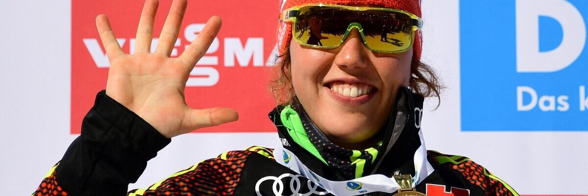 Biathletin Laura Dahlmeier Biathlon