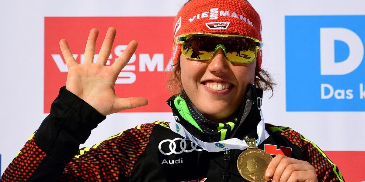 Biathletin Laura Dahlmeier Biathlon