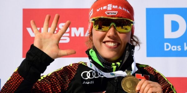 Biathletin Laura Dahlmeier Biathlon