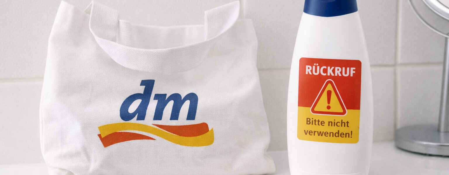 Duschgel Rückruf dm