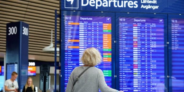 Flugverspätungen während der Hauptreisezeiten