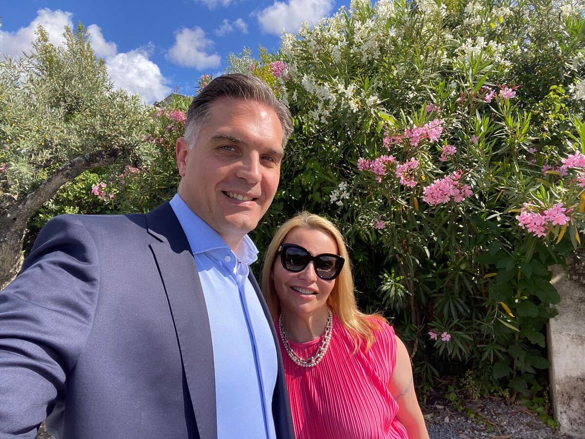 Mit wem ist Frederik Pleitgen verheiratet