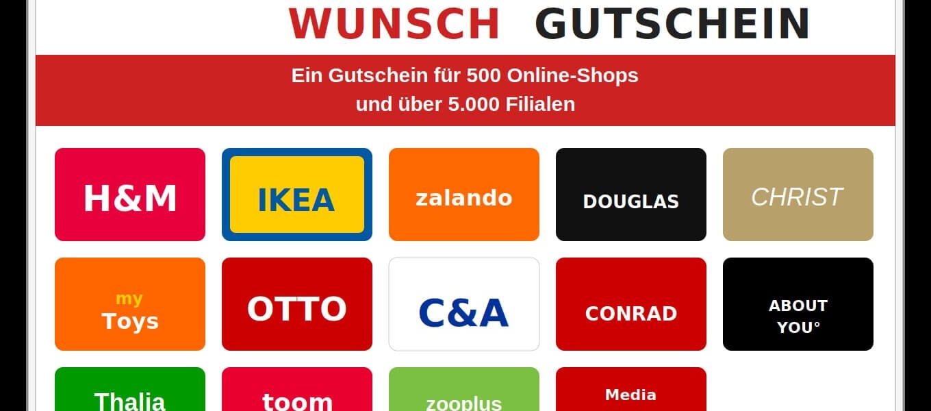 wunschgutschein partner