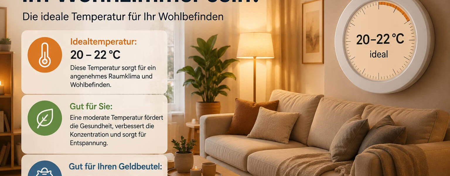 Wie warm sollte es im Wohnzimmer sein