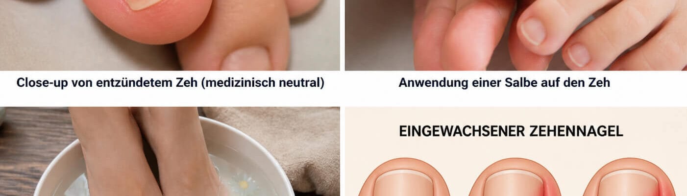 entzündeter zeh
