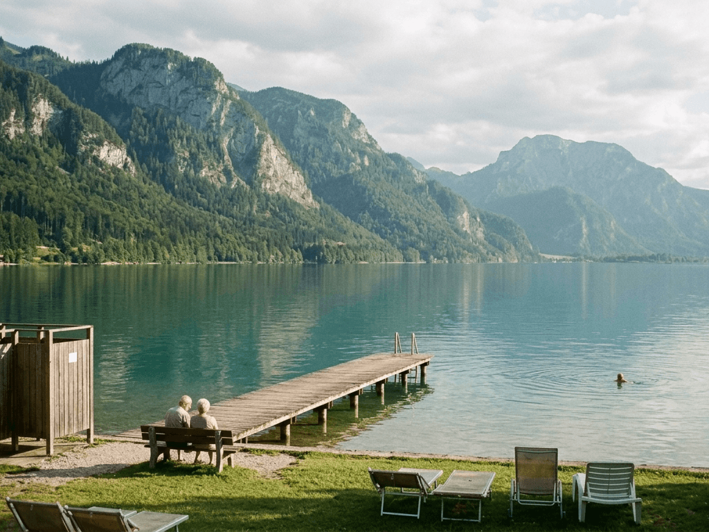 Mediterrane Küste oder alpine Idylle