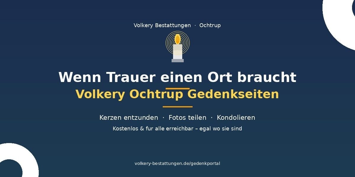 volkery ochtrup gedenkseiten