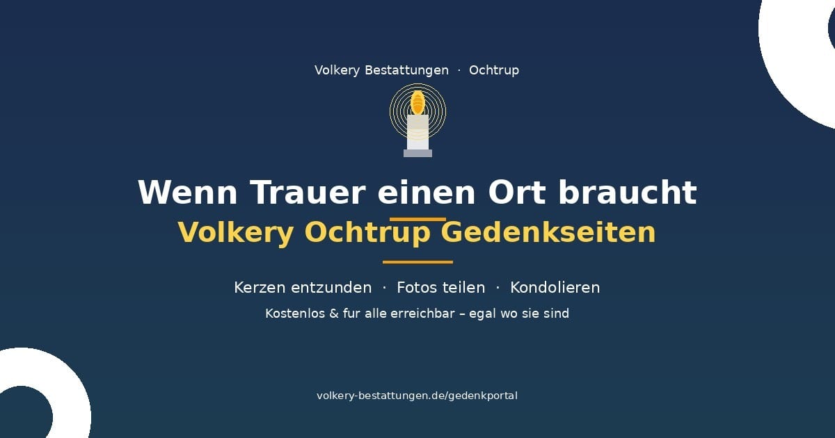 volkery ochtrup gedenkseiten